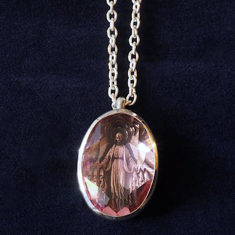 新作 Crystal Maria Necklace （Pink）