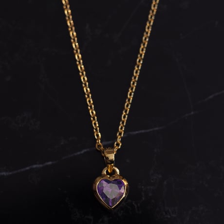 Heart Cocktail Gold Necklace