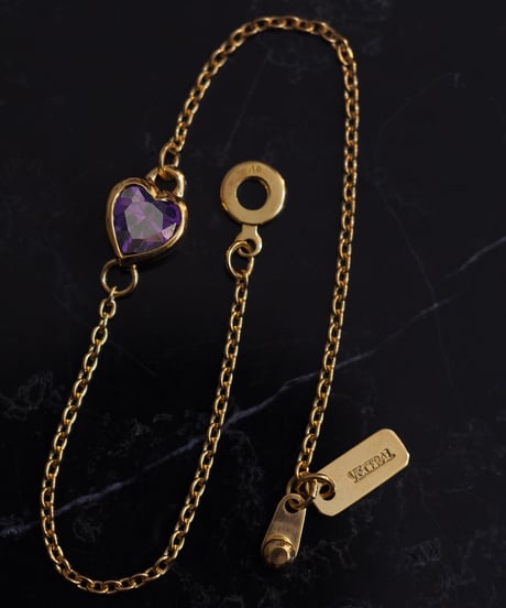 Heart Cocktail Gold Bracelet