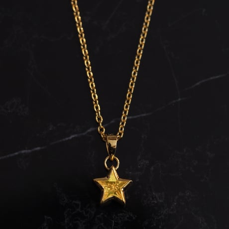 Starlight Gold Necklace（7mm）