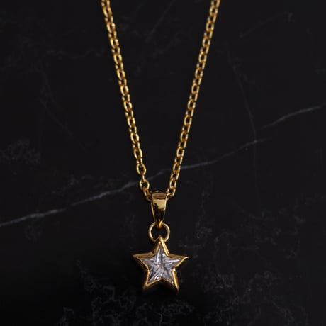 Starlight Gold Necklace（7mm）