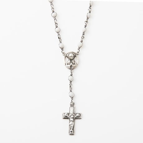 Melt Glass Rosario Necklace (Short)