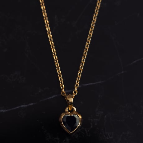 Heart Cocktail Gold Necklace