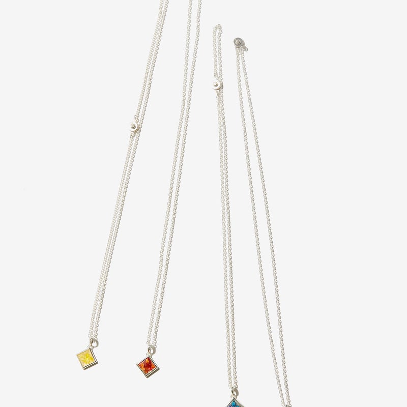 rehacer×VISCERAL Flower Studs Necklace | VISCER