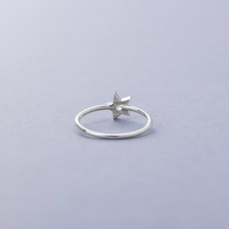 Cutie Star Ring（石4mm）シルバー