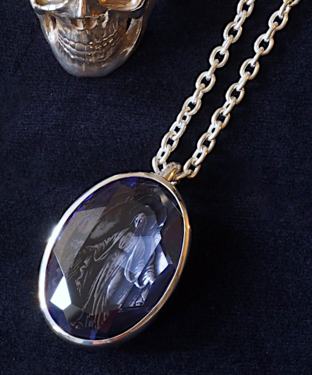 新作 Crystal Maria Necklace (Purple) | VISCERAL O 新作 Crystal Maria Necklace (Purple) | VISCERAL O