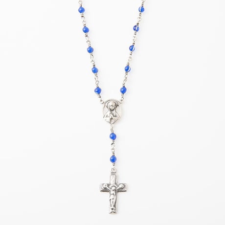 Melt Glass Rosario Necklace (Short)
