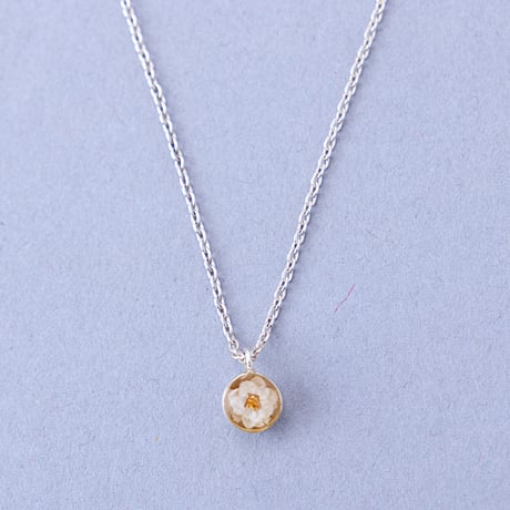 Viburnum Necklace Silver  (38cm)  (ladies)