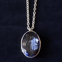 新作 Crystal Maria Necklace （Purple）