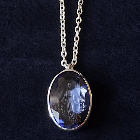 新作 Crystal Maria Necklace （Purple）