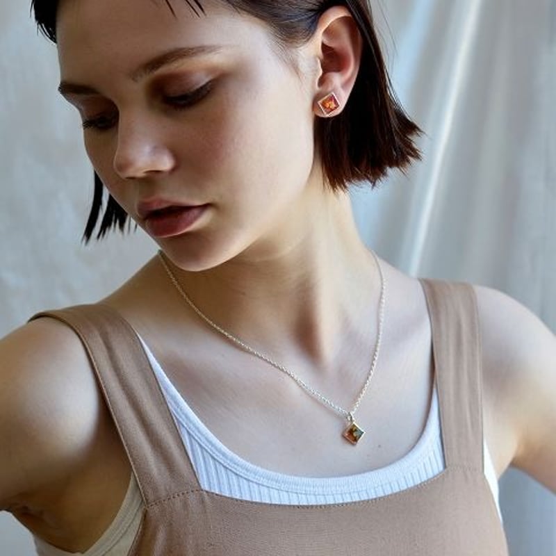 t*i様 VISCERALヴィセラルスカルフラワーネックレス rehacer×VISCERAL Flower Studs Necklace | VISCER