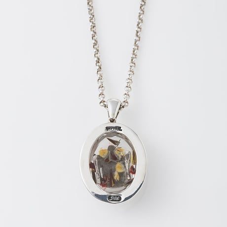 Flower Skull Necklace（Medium）