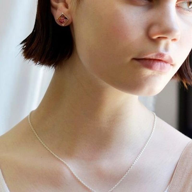 t*i様 VISCERALヴィセラルスカルフラワーネックレス rehacer×VISCERAL Flower Studs Necklace | VISCER