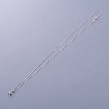 Cutie Star Necklace（石4mm）シルバー