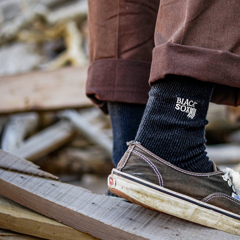 RIB BLACK SOX Black | SURFSKATECAMP Online Store RIB BLACK SOX Black | SURFSKATECAMP Online Store
