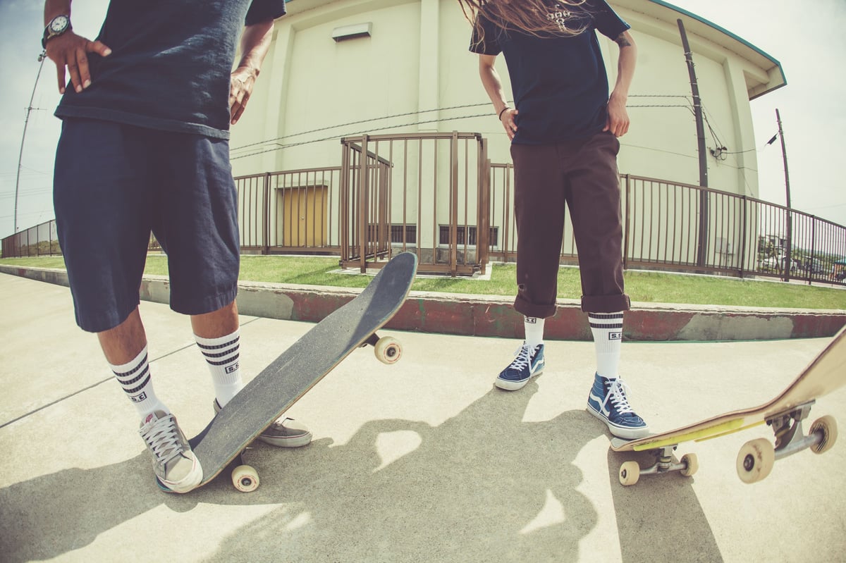 SOCCO × S.S.C Classic Authentic Socks Black / Red