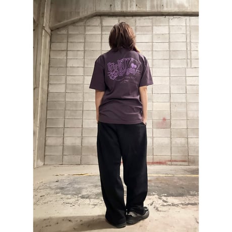 BSG LOGO RELAX-FIT STRAIGHT SWEAT PANTS　ブラック　SサイズMサイズ