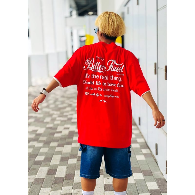 BABYL LIVING LEGEND TEE【XLサイズ】 ENJOY BitterSweet Tee ハイレッド LサイズXLサイズ