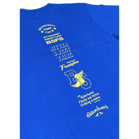 BS TRIBE CIRCLE LOGO PREMIUM COMFORT Tee　ロイヤル　LサイズXLサイズ