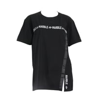 （Marble）U2606-101　スリットT　BLACK　UNISEX M・L・XL