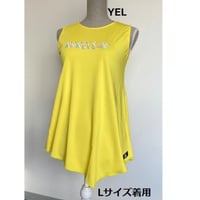（Marble催事限定商品セール）SL2404-301　Aラインタンク　YEL　レディースL