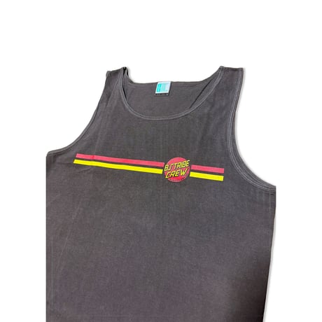 BSCRUZ CIRCLE LOGO GARMENT DYED TANK　ペッパーブラック　XLサイズ