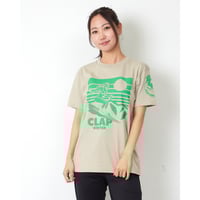CLAP）STAR CLAP 1996 CODE TEE アイボリー | フィットネスウェア