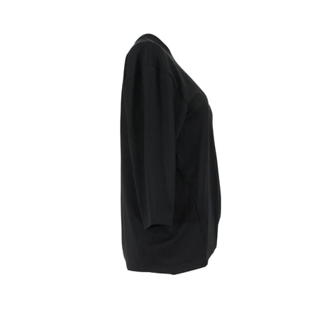 （Marble）L2511-104 7分袖丈Tシャツ BLACK　LADIES F