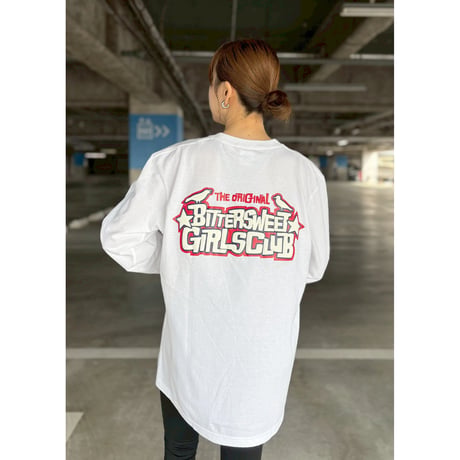 BSG CLUB L/SL Tee　ホワイト　LサイズXLサイズ