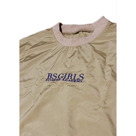 BSG ACADEMY PREMIUM POLYESTER PULLOVER　ベージュ　（ワンサイズ）
