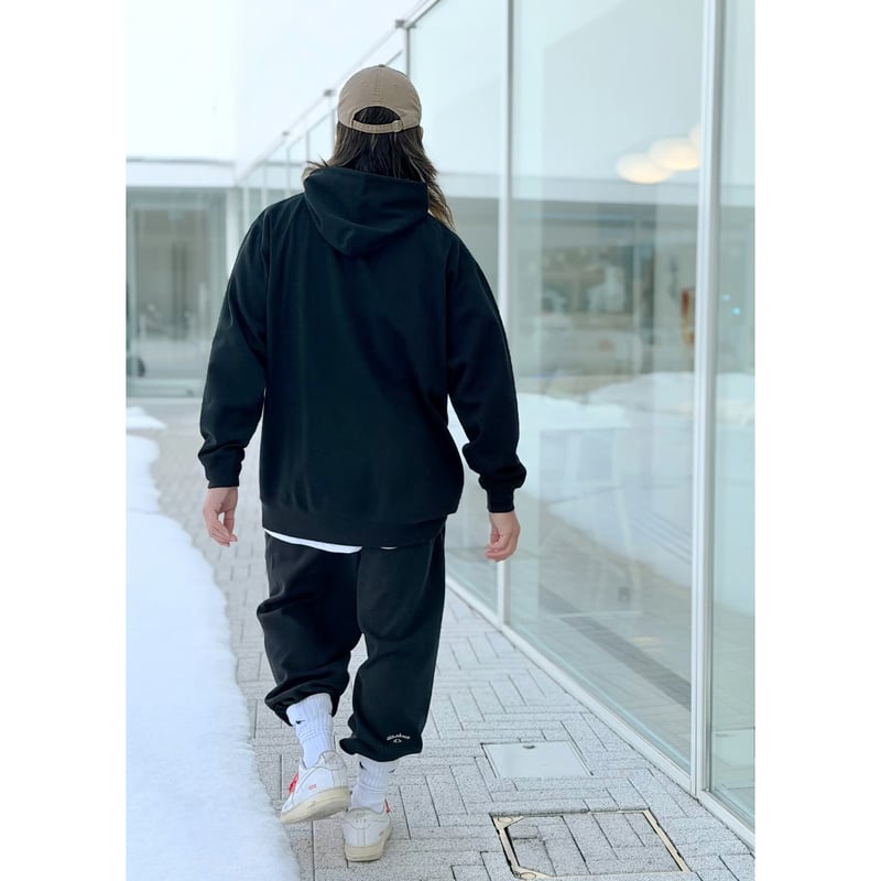 BS GELATO LOGO HYPER SWEAT PANTS ブラック MサイズLサイズX