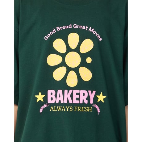 （CLAP）CLAP BAKERY BIGTEE　グリーン