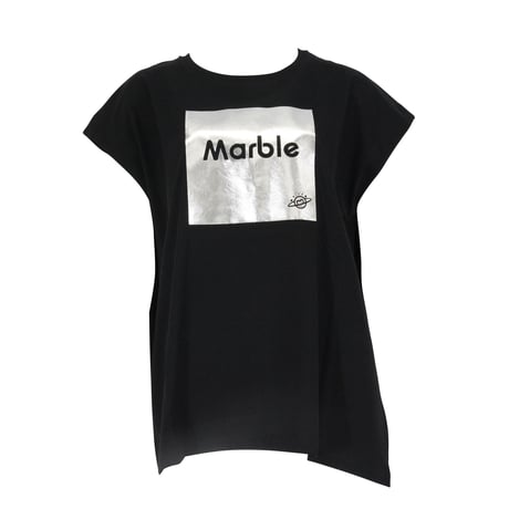 （Marble）L2603-103　オーバーフレンチT　BLACK　LADIES F