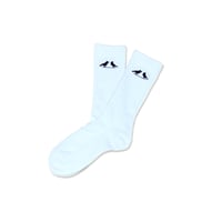 2 BIRDS LOGO CREW SOCK　W（ウィメンズサイズ）：22-25　M（メンズサイズ）：25-29