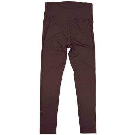 WORK OUT RIB LEGGINGS　COFFEE BROWN（コーヒーブラウン）　MサイズLサイズXLサイズ
