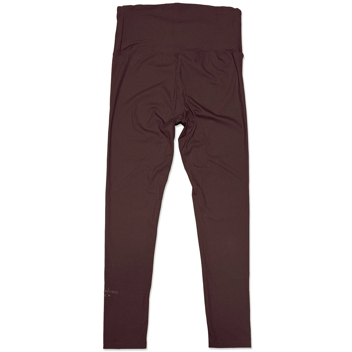 コトリワークス 「リブ・レギンス」 Mサイズ　モカブラウン色 WORK OUT RIB LEGGINGS COFFEE BROWN（コーヒーブラウン） Mサ