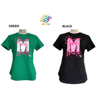 （Marble催事限定商品セール）SL2604-101　バッククロスT　GREEN　BLACK　LADIES M ・L