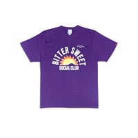 BS SOCIAL CLUB PREMIUM COMFORT Tee　パープル　LサイズXLサイズ