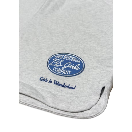 GIW OVAL LOGO W'S SWEAT SHORTS　アッシュ　SサイズMサイズ