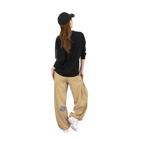 （Marble）L2511-607 ワイドロングパンツ BEIGE　LADIES M・L