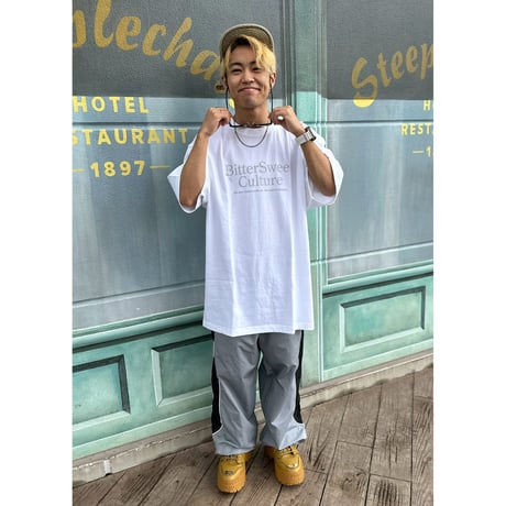 PREMIUM POLYESTER MEN'S TRACK PANTS　GREY（グレー）　MサイズLサイズ