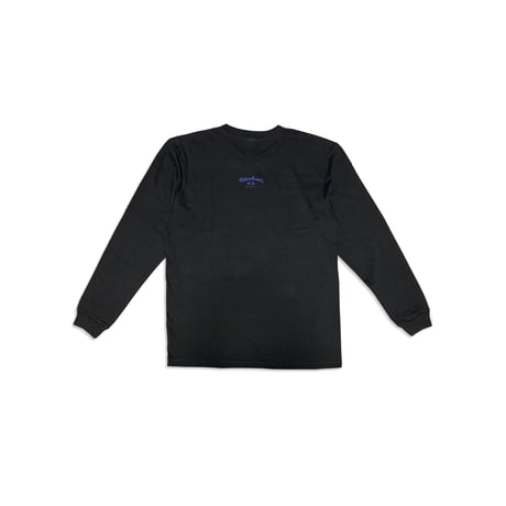 GIW OVAL LOGO L/SL Tee　スモークブラック　MサイズLサイズ