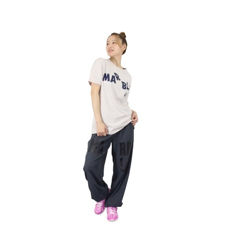 （Marble）U2602-102　Tシャツ　BEIGE　UNISEX M ・L ・XL