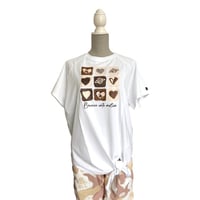 （Marble催事限定商品セール）SL2604-103　ノットT　WHITE　LADIES F