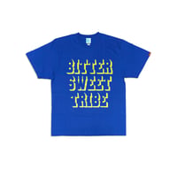 BS TRIBE CIRCLE LOGO PREMIUM COMFORT Tee　ロイヤル　LサイズXLサイズ