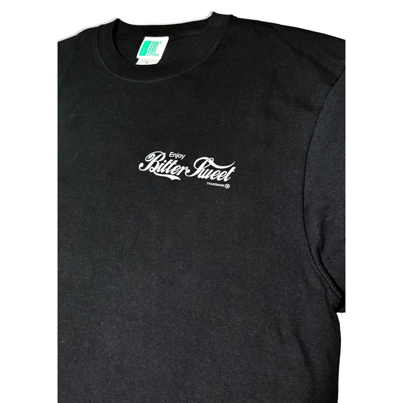 ENJOY BitterSweet Tee ブラック LサイズXLサイズ | フィットネスウェ