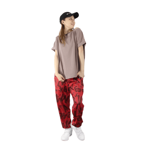 （Marble催事限定商品セール）SL2602-202　オープンショルダードルマンT　MOCABEIGE　BLACK　LADIES F
