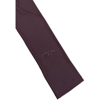 WORK OUT RIB LEGGINGS　COFFEE BROWN（コーヒーブラウン）　MサイズLサイズXLサイズ