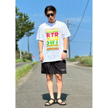 WORLD WIDE LOVE Tee　ホワイト　LサイズXLサイズXXLサイズ