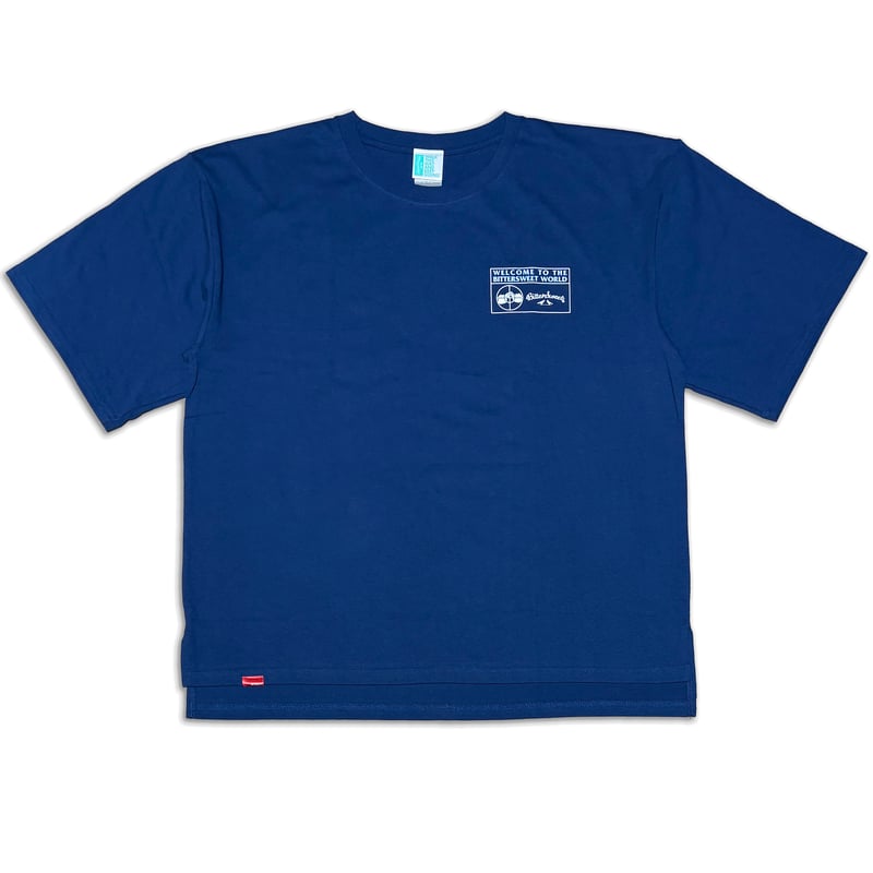 WELCOME TO BS WORLD BIG Tee ディープブルー MサイズLサイズ |